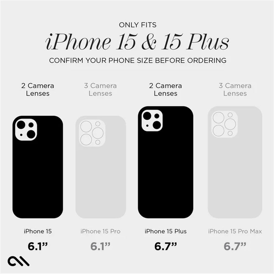 CM051698 - Casemate Lens Protector - iPhone 15/iPhone 15 Plus - Clear