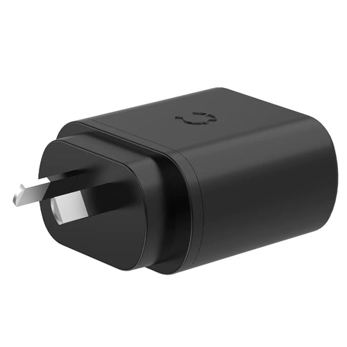 Cygnett CY3615POFLW 32W USB-C Dual Port Wall Charger - Black