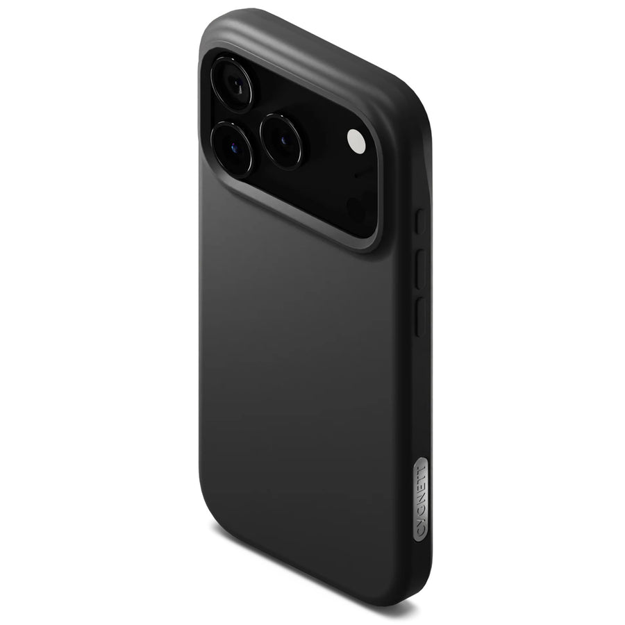 Cygnett MagSilk Magnetic Silicone Case for iPhone 17 Pro -  Black