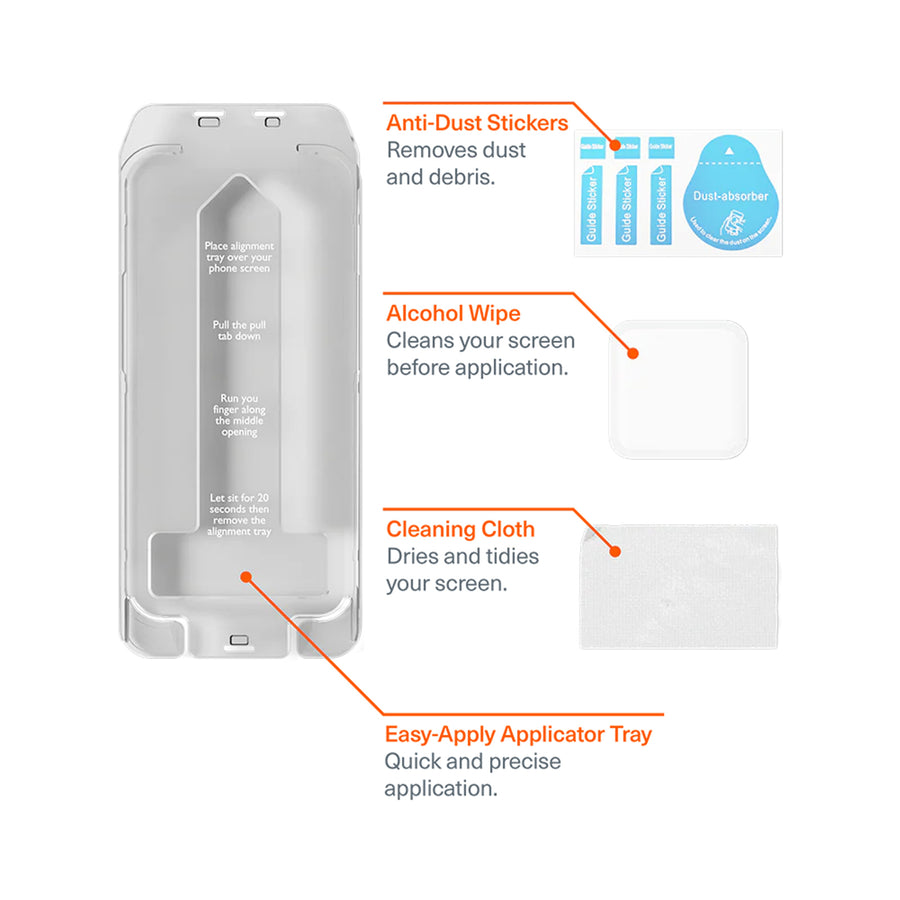 Cygnett CeramicSheild Advanced Glass Screen Protector for Iphone 17 Pro Max
