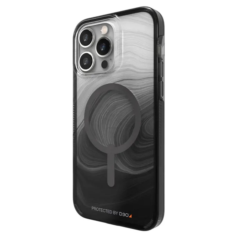 Gear 4 702010077 - Gear4 Milan Snap Case - iPhone 14 Pro Max - FG Black Swirl