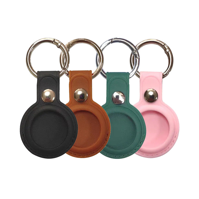 4 Packs AirTag Silicone Key Ring (2nd Gen/1 Gen) Black/Brown/Dark Green/Pink. Get 4 key rings for only $24.99 incl, Normally $8.97 incl each