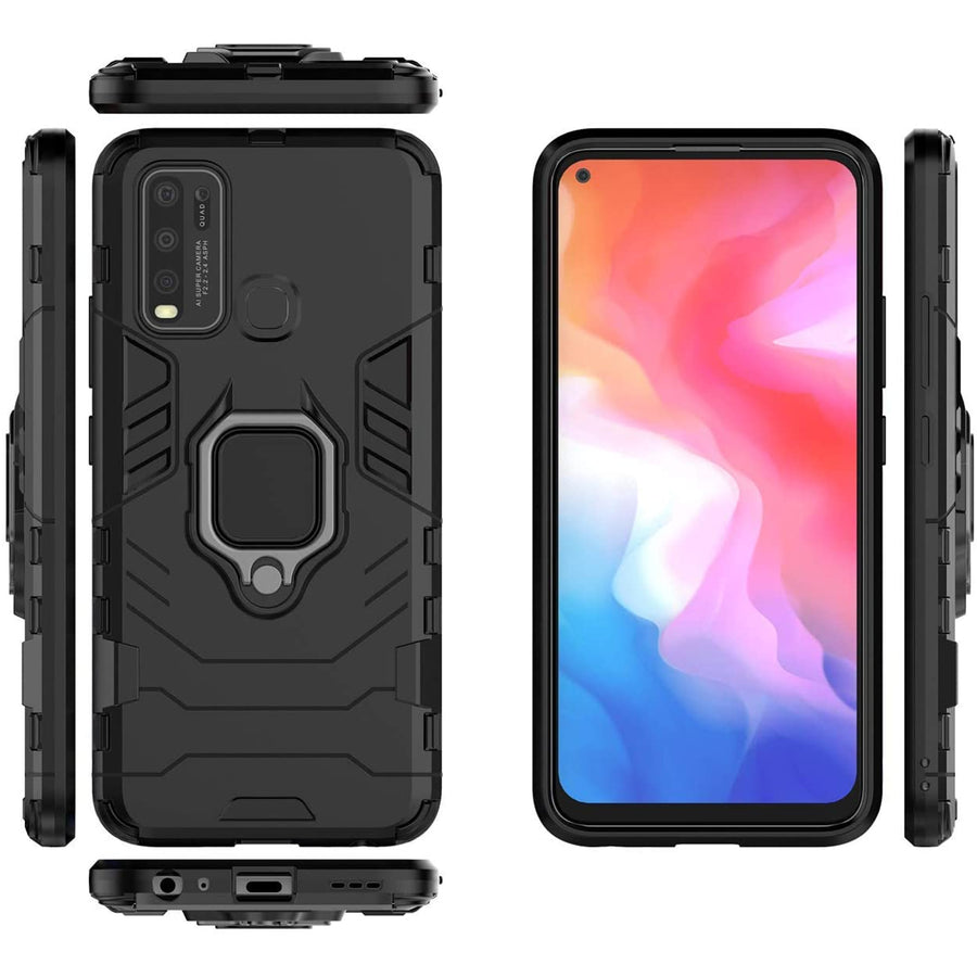 Vivo Y30   Rugged Case - Black
