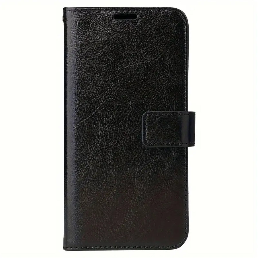 iPhone 12/12 Pro   Flip Wallet Case - Black