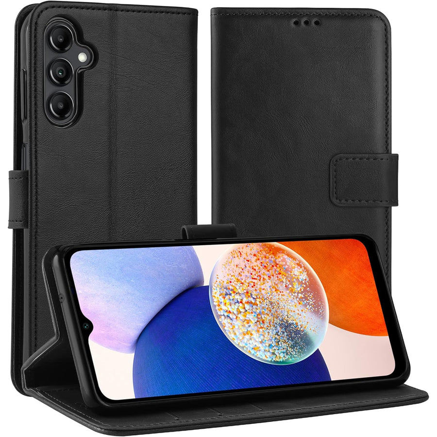 Galaxy S24 (2024)   Flip Wallet Case - Black