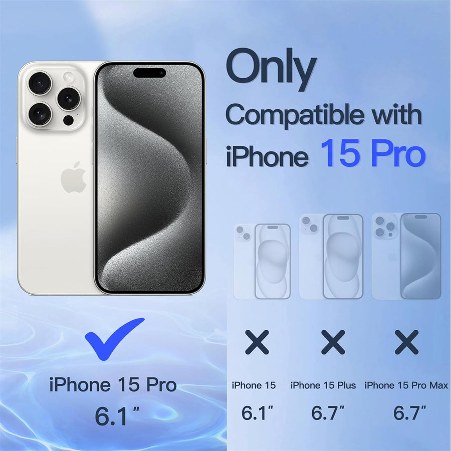 iPhone 15 Pro   Glass Screen Protector - Privacy