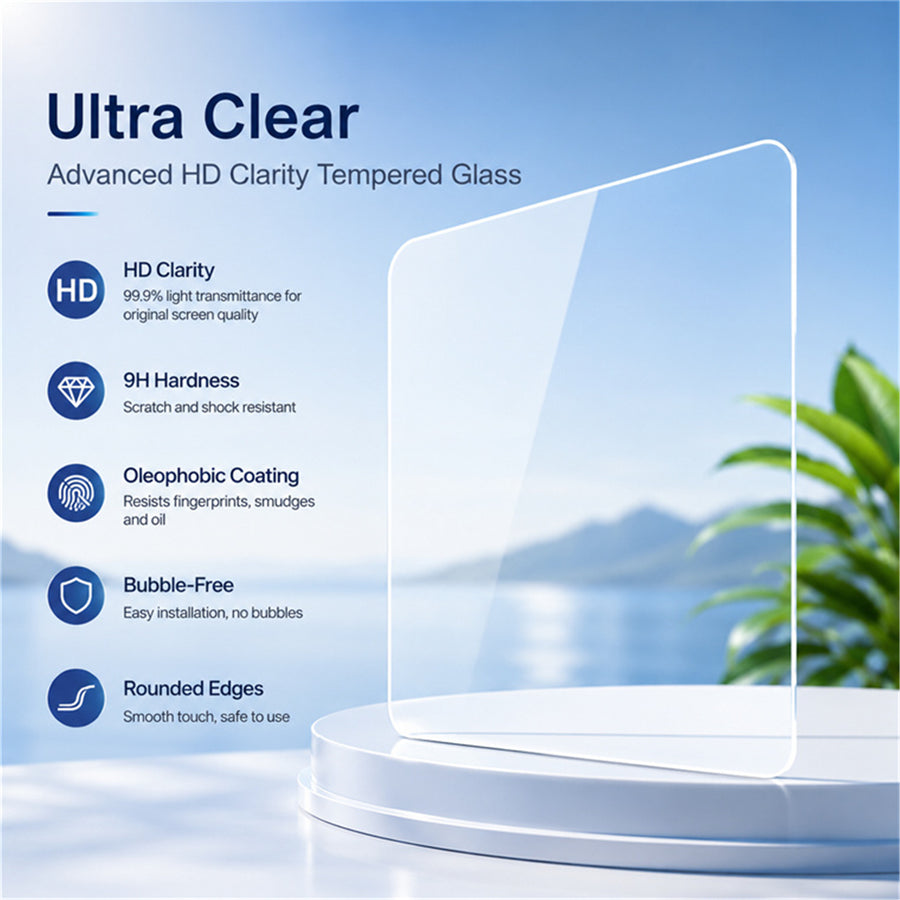 iPhone 15 Pro Max   Glass Screen Protector