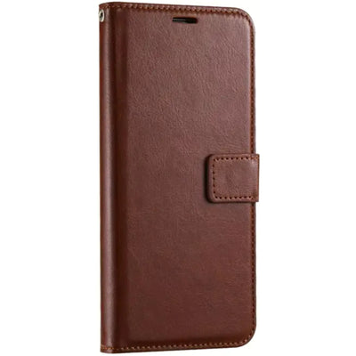 iPhone 14/13   Flip Wallet Case - Brown