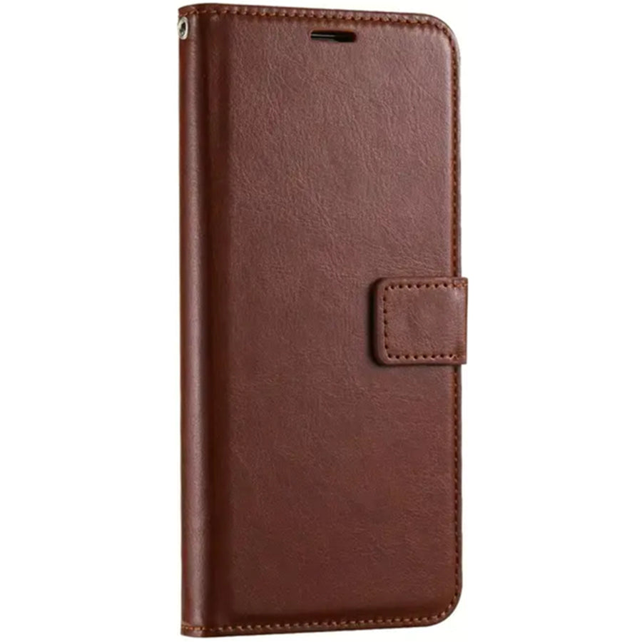 iPhone 14/13   Flip Wallet Case - Brown