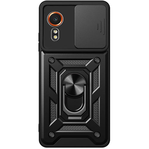 Galaxy Xcover 7 5G   Rugged Kickstand Case - Black