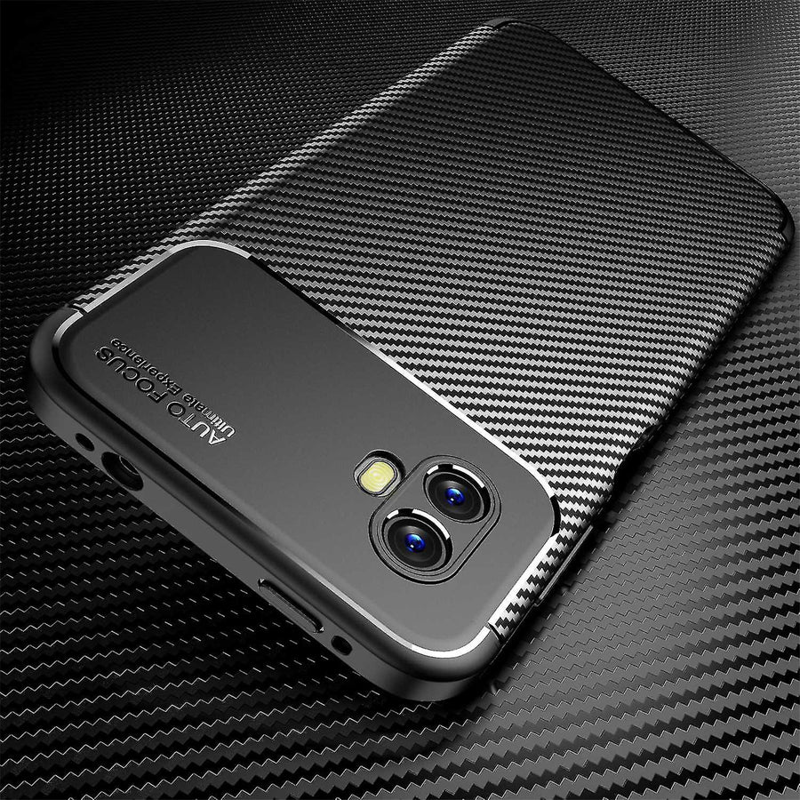 Galaxy Xcover 6 Pro (2022)   Carbon Fibre Rugged Case - Black