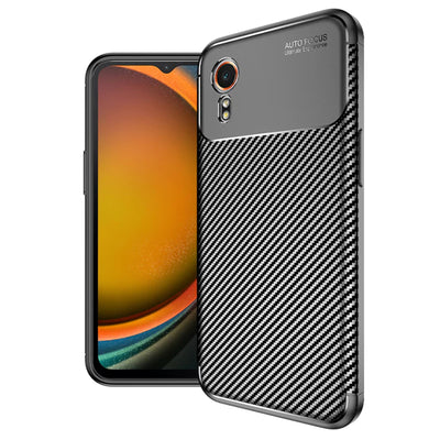 Galaxy Xcover 7 5G   Carbon Fibre Rugged Case - Black