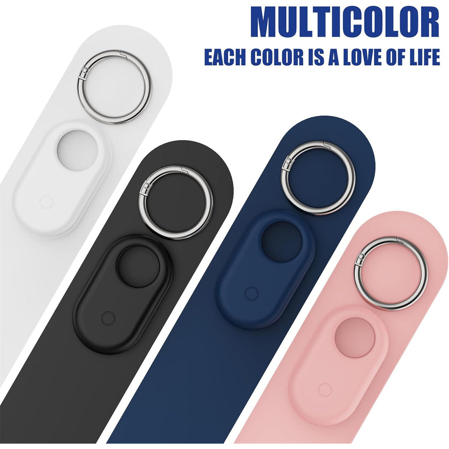 Silicone Key Ring for Galaxy SmartTag 2 - Black