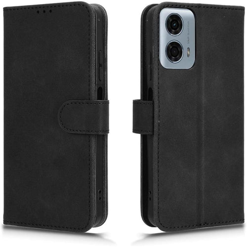 Motorola Moto G24 (2024)   Flip Wallet Case - Black