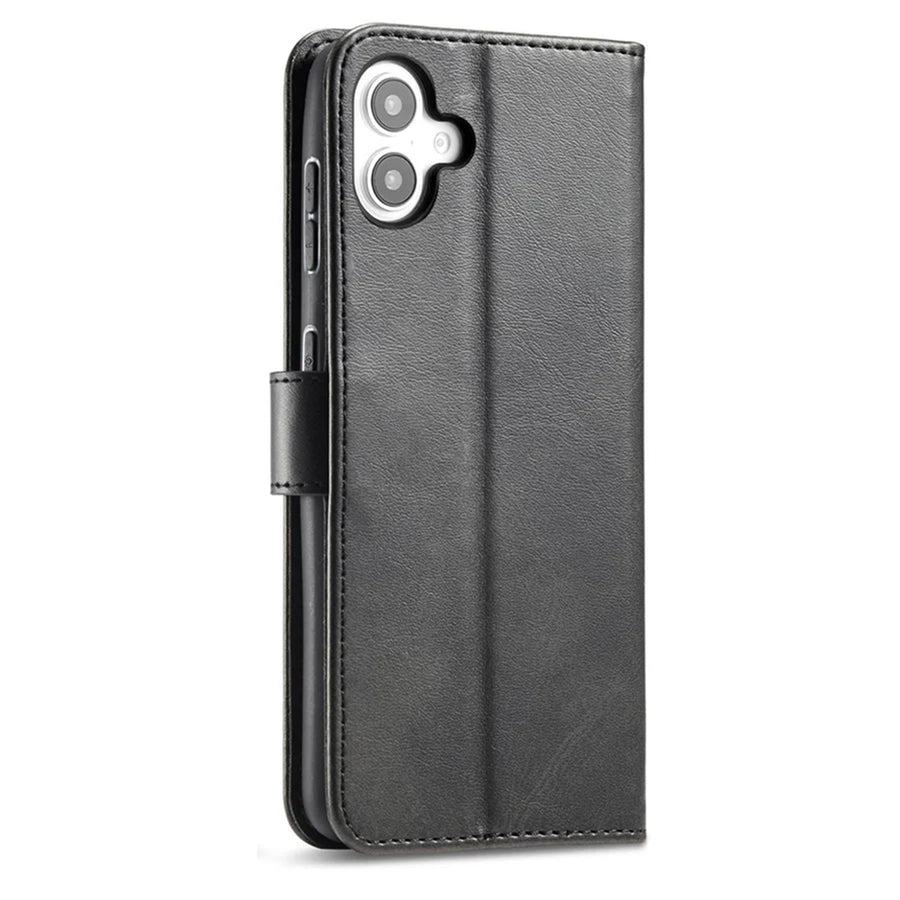iPhone 16 Plus (6.7")   Flip Wallet Case - Black