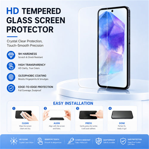 Galaxy S24 FE (2024)   Glass Screen Protector