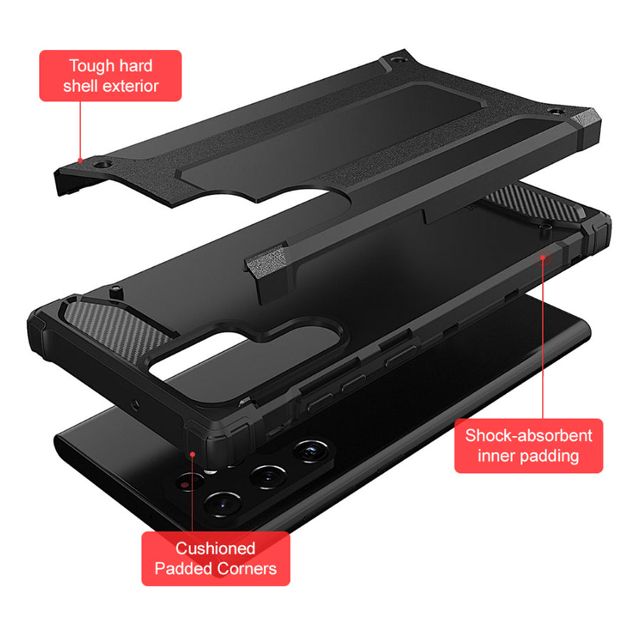 Galaxy S23 Ultra   Rugged Case - Black