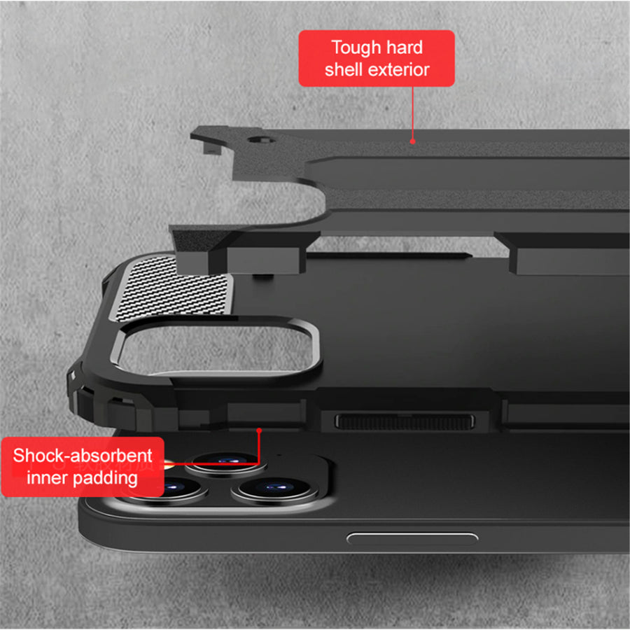 iPhone 12 Pro Max   Rugged Case - Black