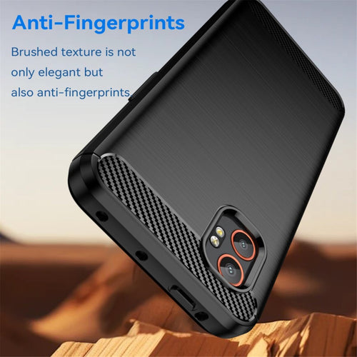 Galaxy Xcover 7 Pro 5G   Carbon Fibre Rugged Case - Black