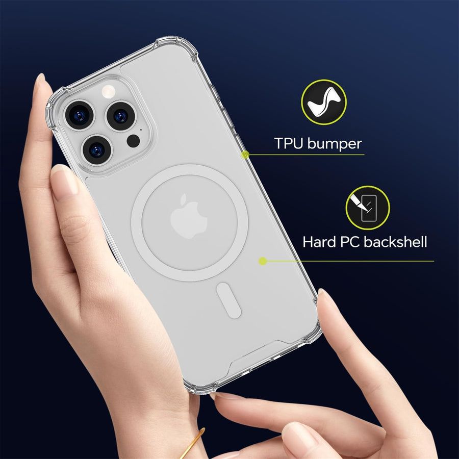 iPhone 16 Pro Max Magnetic Case    - Clear