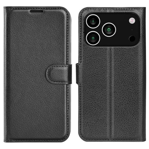 iPhone 17 Pro (6.3")   Flip Wallet Case - Black