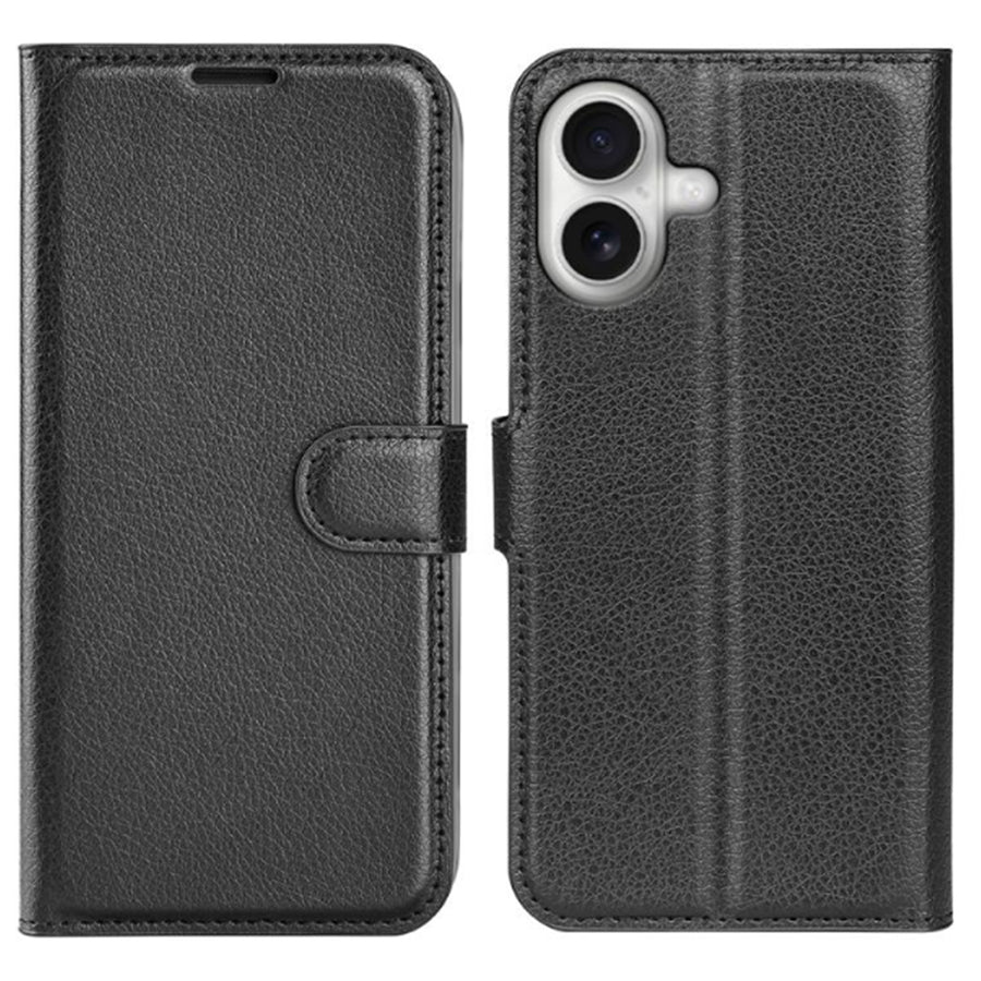 iPhone 17 (6.3")   Flip Wallet Case - Black