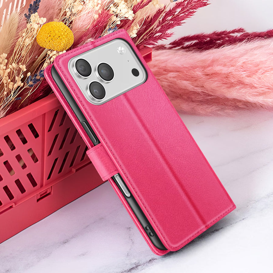 iPhone 17 Pro Max (6.9")   Flip Wallet Case - Pink