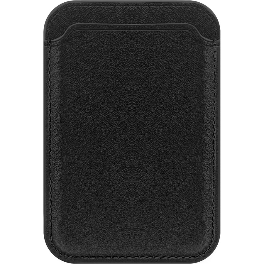 MagSafe Wallet Card Holder - Black - Fit 2-3 cards - Compatible for iPhone 17/16/15/14/13/12 Series - Durable Microtwill Material