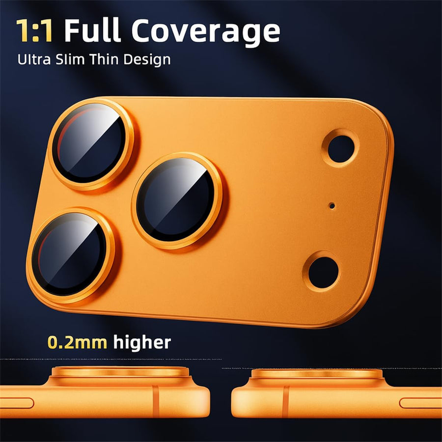 iPhone 17 Pro (6.3")   Camera Lens Protector - Silver