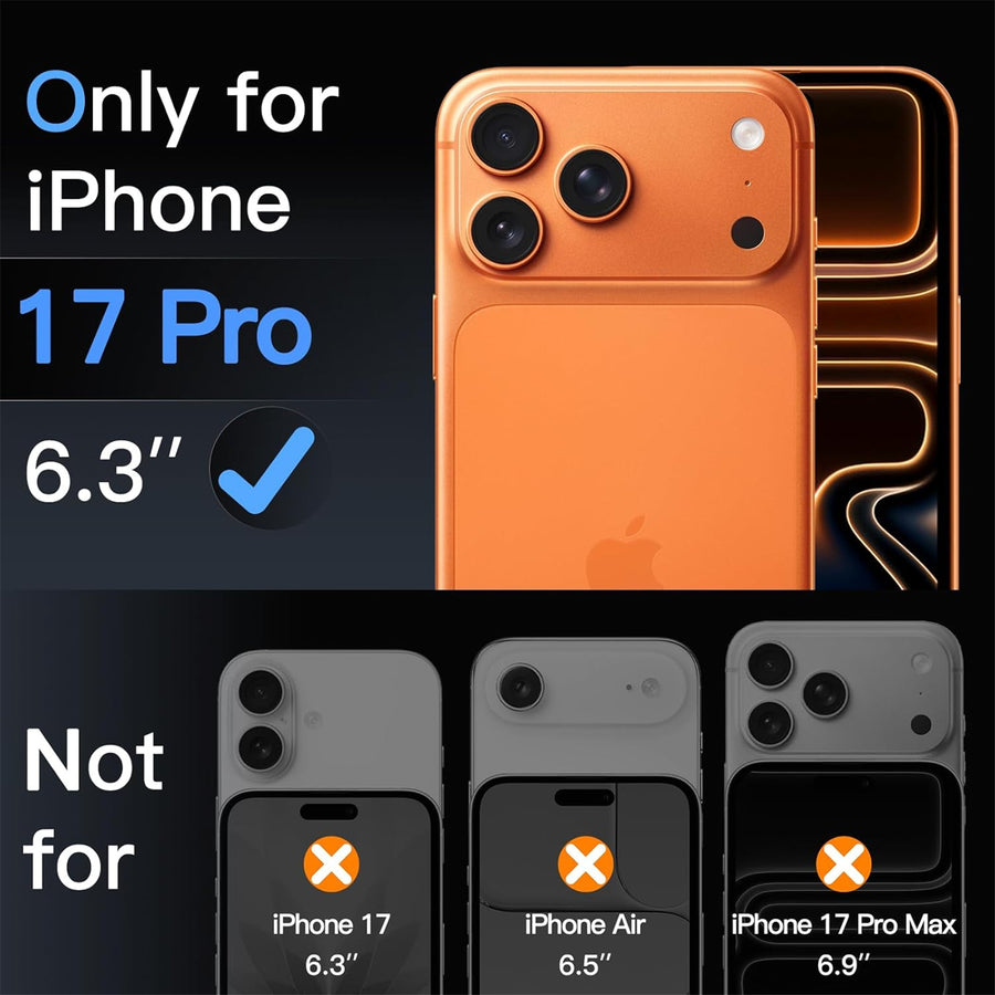 iPhone 17 Pro (6.3")   Camera Lens Protector - Navy Blue