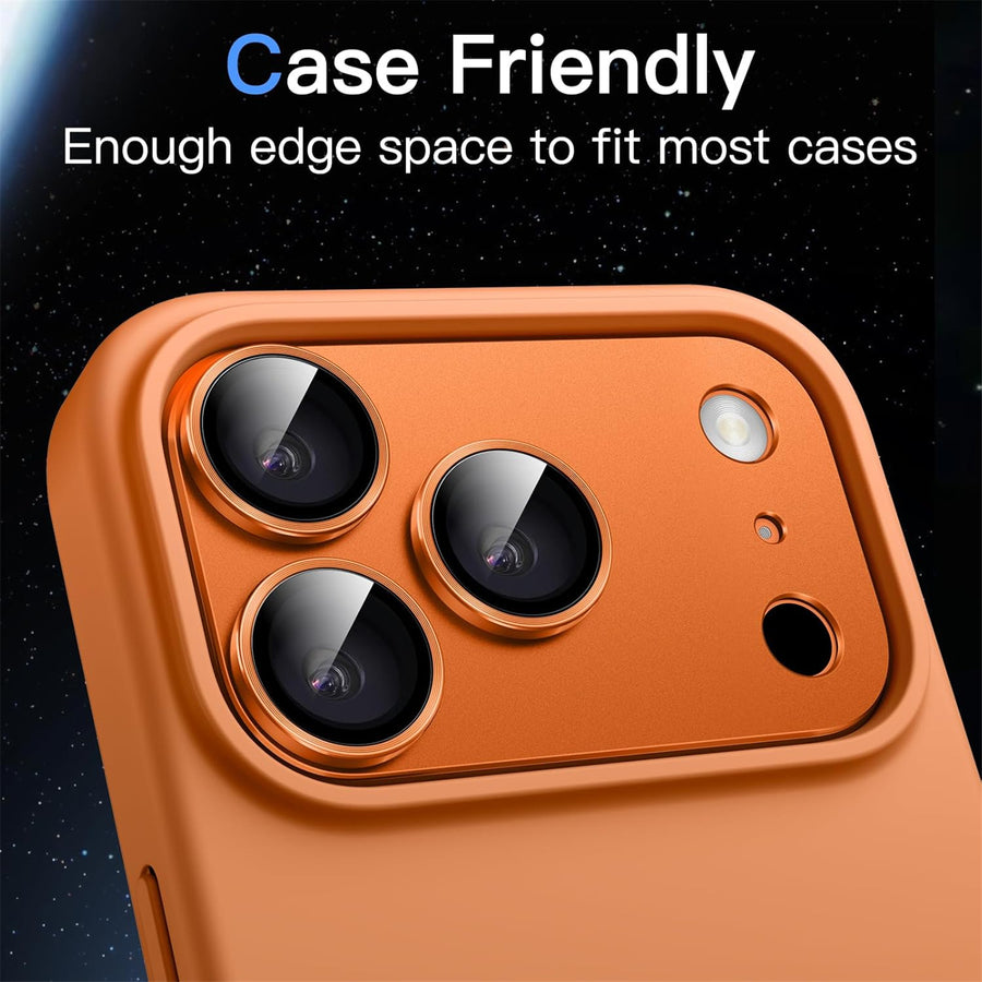 iPhone 17 Pro Max (6.9")   Camera Lens Protector - Orange
