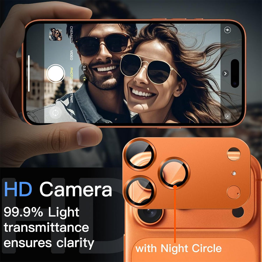 iPhone 17 Pro Max (6.9")   Camera Lens Protector - Silver