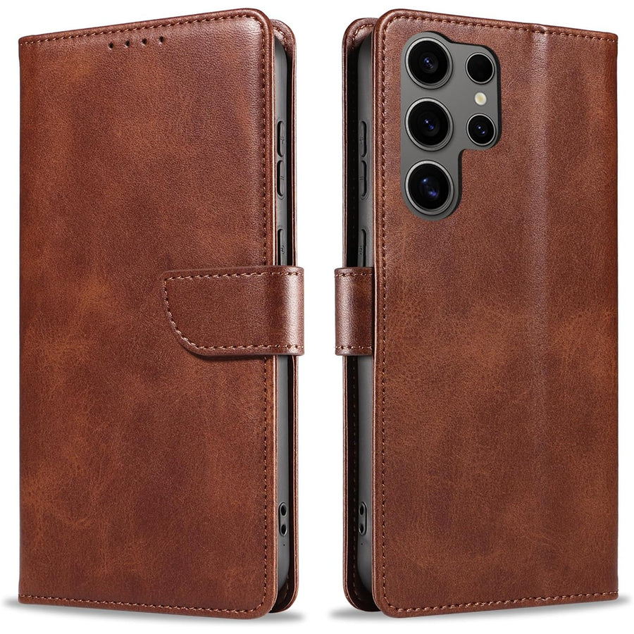 Galaxy S26 Ultra (2026)   Flip Wallet Case - Brown