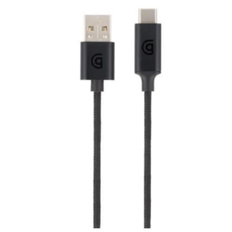 GC43309 - Griffin USB to USB-C Cable Premium 3ft - Black