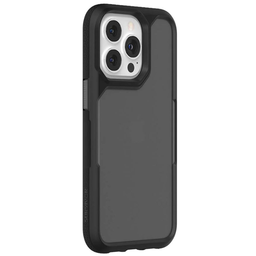 GIP-082-BLG - Survivor Endurance for iPhone 13 Pro - Black/Shadow Gray