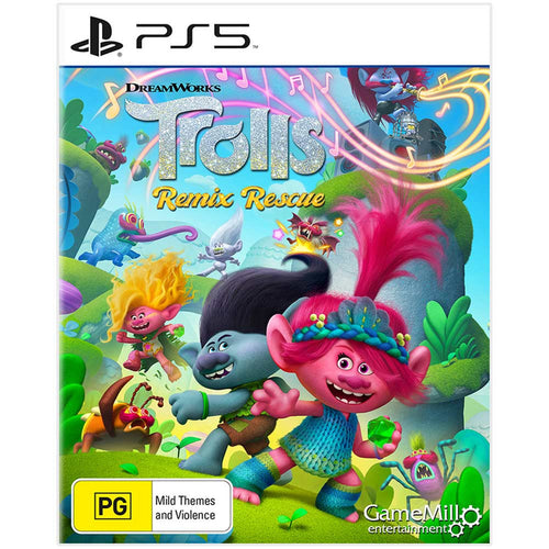 GAMEMILL ENTERTAINME TROLLS REMIX RESCUE - PS5