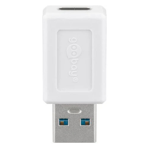 Goobay USB-C 3.0 female > USB 3.0 male (type A) - White
