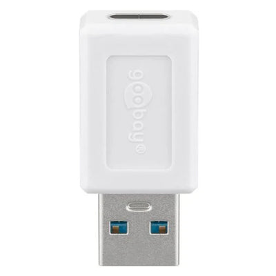 Goobay 55225 Goobay USB-C 3.0 female > USB 3.0 male (type A) - White