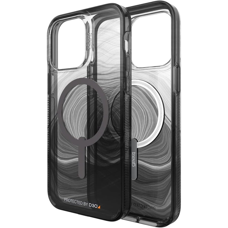Gear 4 702010087 - Gear4 Milan Snap Case - iPhone 14 Plus - FG Black Swirl