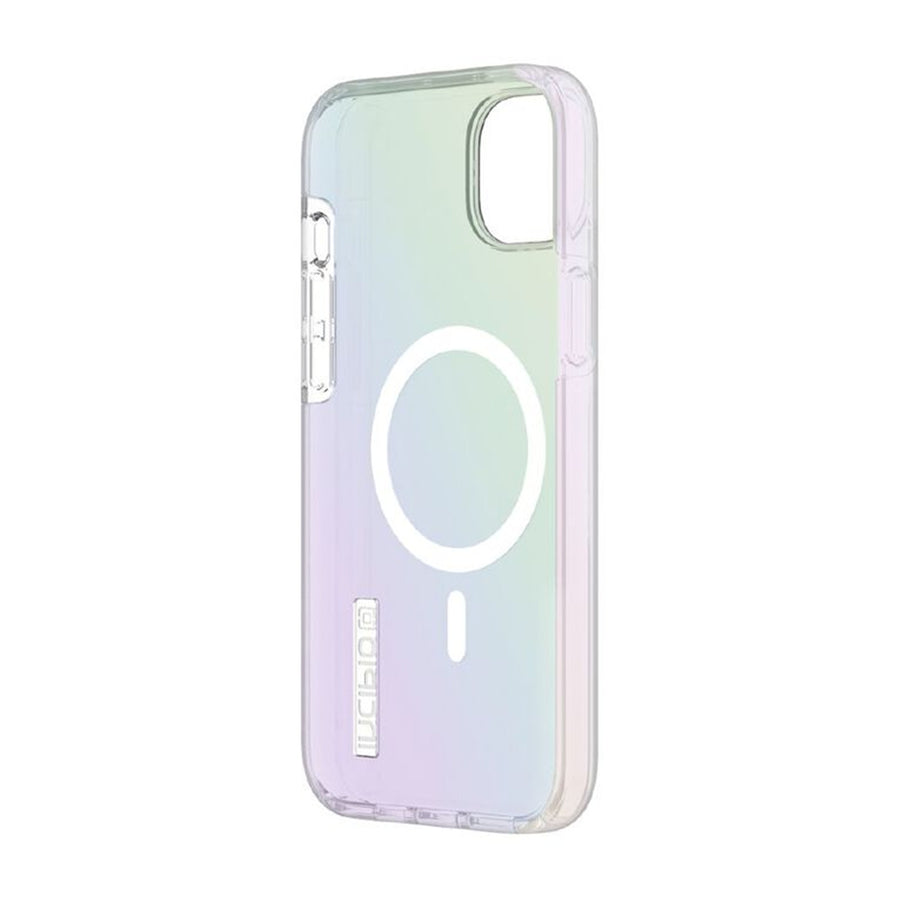 IPH-2054-PLT - Incipio DualPro Platinum Magsafe - iPhone 14 Plus - Plat Ir