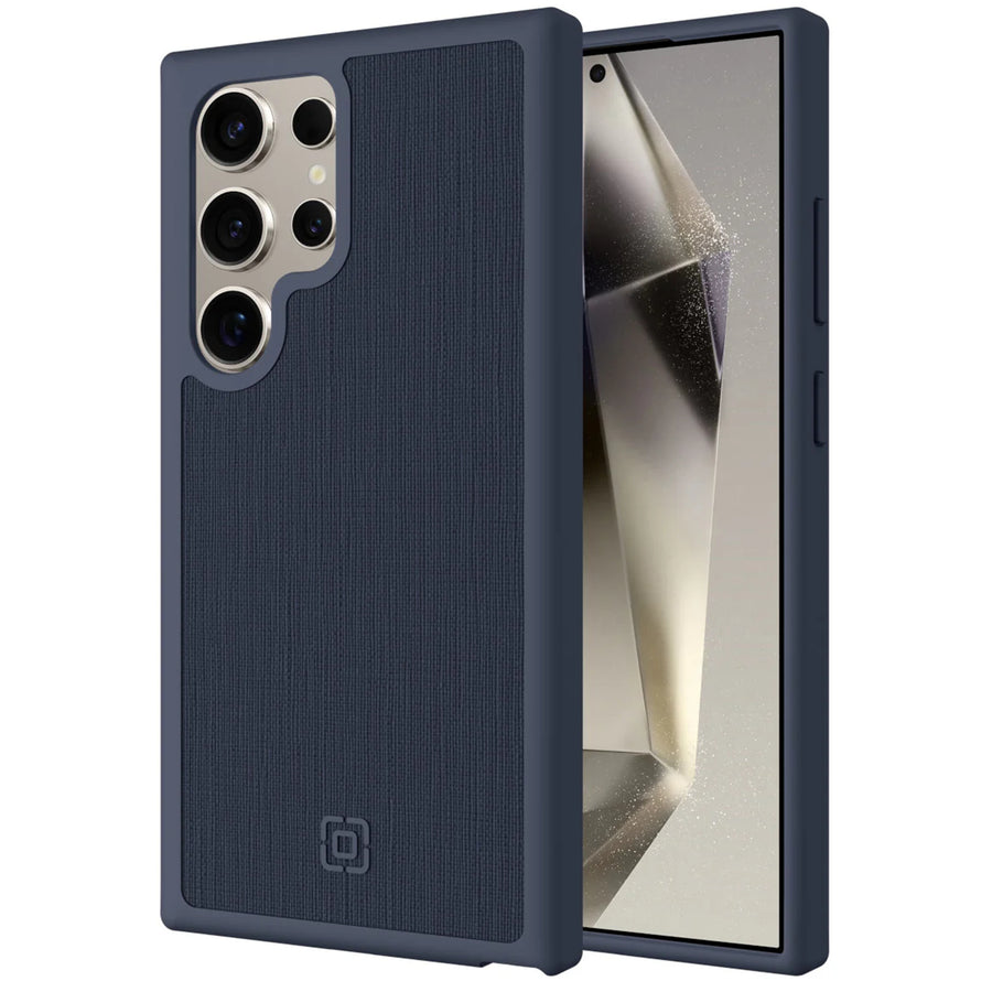 INCIPIO cru. Protective Samsung Galaxy S24 Ultra - Navy Canvas
