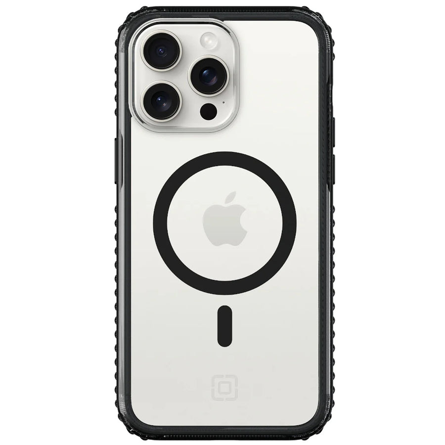 IPH-2076-BCLR - Incipio Grip MagSafe - iPhone 15 Pro Max - Black/Clear