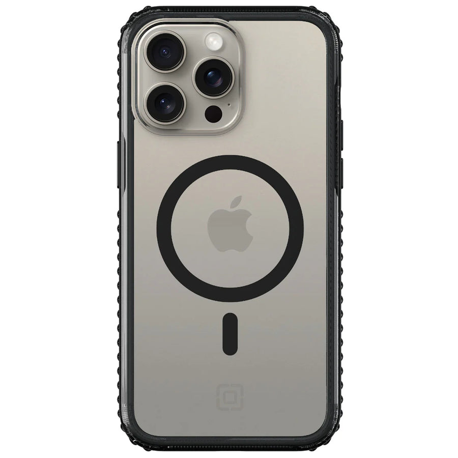 IPH-2076-BCLR - Incipio Grip MagSafe - iPhone 15 Pro Max - Black/Clear