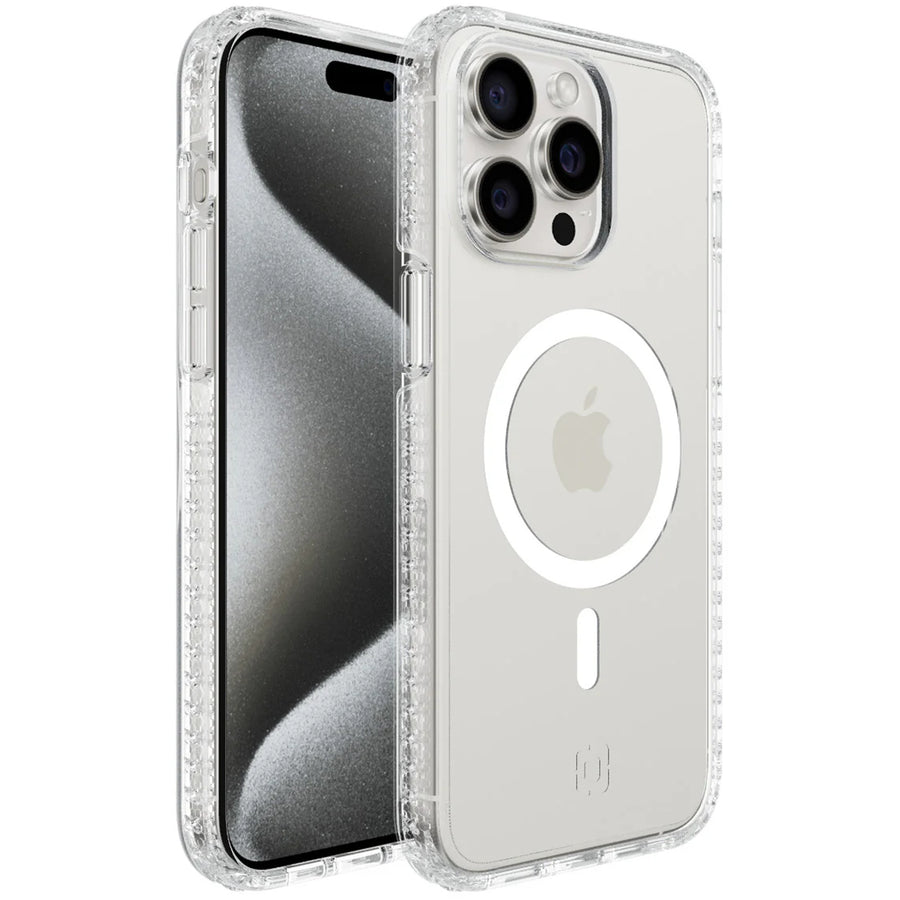 IPH-2076-CLR - Incipio Grip MagSafe - iPhone 15 Pro Max - Black/Clear