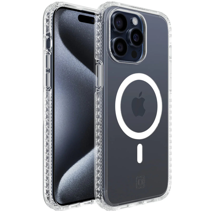 IPH-2076-CLR - Incipio Grip MagSafe - iPhone 15 Pro Max - Black/Clear