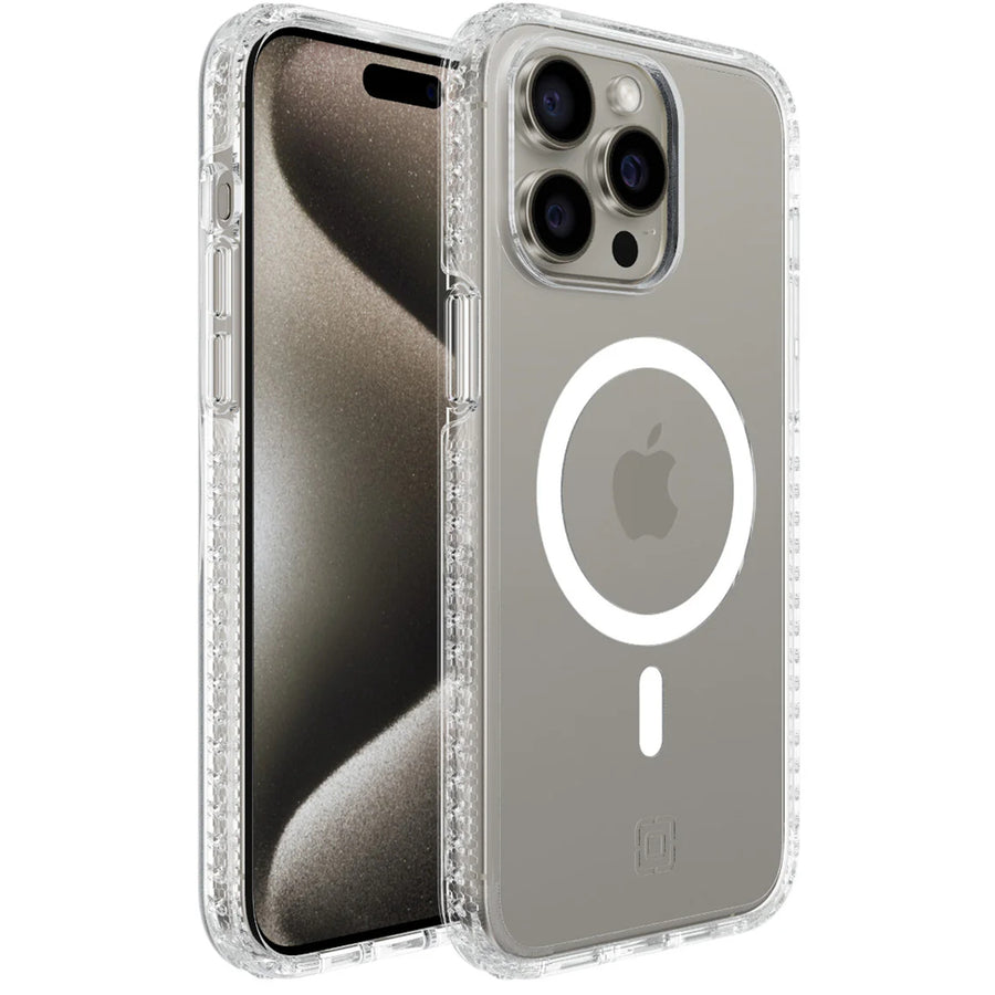 IPH-2076-CLR - Incipio Grip MagSafe - iPhone 15 Pro Max - Black/Clear