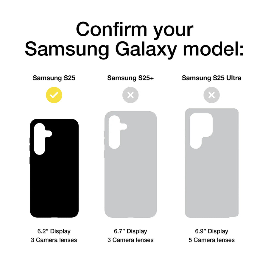 Incase Galaxy S25 Slim Case - Black