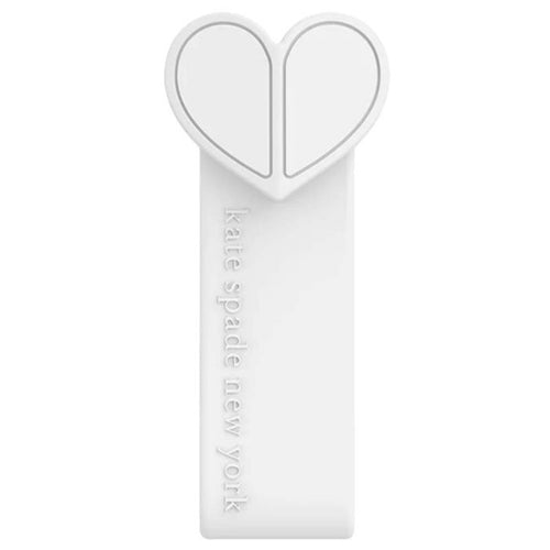 KSNY Hold the Phone Loop - White/Silver Glitter