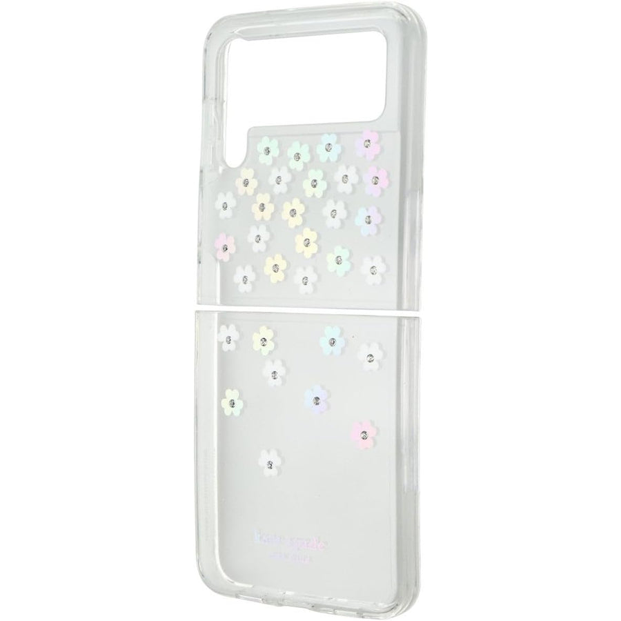 Inc Licensing KSSA-086-SFIRC - KSNY Hardshell Case-Galazy Z Flip 4-Scattered Flwr/Irisdscnt