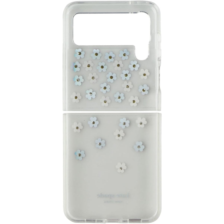 Inc Licensing KSSA-086-SFIRC - KSNY Hardshell Case-Galazy Z Flip 4-Scattered Flwr/Irisdscnt
